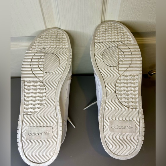 👟”Adidas” Men’s Low Top Leather w/Suede Detail Sneakers Size 12👟 - Picture 5 of 13